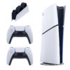 کنسول بازی سونی مدل PlayStation 5 Slim Digital Edition ظرفیت 1 ترابایت ریجن CFI-2116 اروپا به همراه دسته اضافی و پایه شارژر