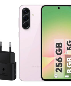 گوشی موبایل سامسونگ مدل Galaxy A56 دو سیم کارت ظرفیت 256 گیگابایت و رم 8 گیگابایت - ویتنام - به همراه شارژر 25 وات سامسونگ