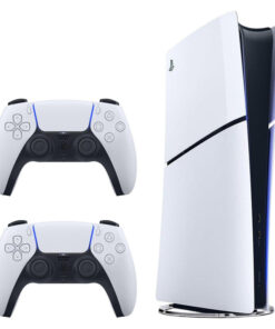کنسول بازی سونی مدل PlayStation 5 Slim Digital Edition ظرفیت یک ترابایت ریجن 2016B اروپا به همراه دسته اضافه