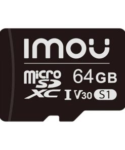 کارت حافظه MicroSD آیمو مدلS1 کلاس ۱۰ استاندارد سرعت 100MBps ظرفیت 64 گیگابایت