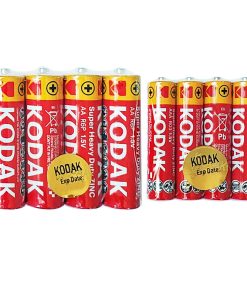 باتری قلمی و نیم قلمی کداک مدل Super-Heavy-Duty بسته هشت عددی