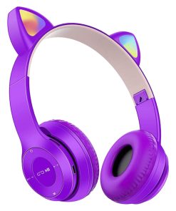 هدست بلوتوثی مدل گربه ای P47m Color Light