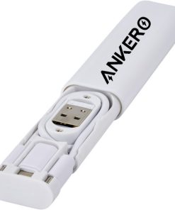 کابل تبدیل USB-C/USB به Lightning/USB-C/Micro USB انکرو مدل A8890 طول 0.3 متر