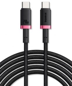 کابل تبدیل USB-C بیسوس مدل Dura Series 240W طول 1 متر