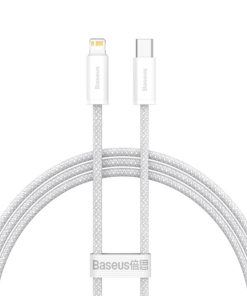 کابل تبدیل USB-C به لایتنینگ باسئوس مدل CALD000002 طول 1 متر