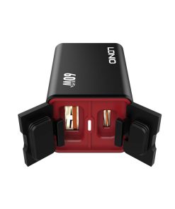 شارژر فندکی 60 وات الدینیو LDNIO مدل C108 مناسب برای موتور سیکلت