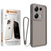 کاور موکولو مدل Silicone Puffer Strap مناسب برای گوشی موبایل شیائومی Redmi Note 14S به همراه بند آویز