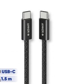 کابل تبدیل USB-C به USB-C انکر مدل Zolo A8060 طول 1.5 متر