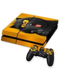 برچسب کنسول بازی پلی استیشن 4 FAT کایمون مدل cute cat کد p4f041