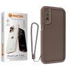 کاور موکولو مدل Silicone Puffer Strap مناسب برای گوشی موبایل سامسونگ Galaxy A50S/ A30S به همراه بند آویز