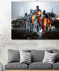 تابلو شاسی گالری استاربوی طرح Battlefield مدل بازی 05