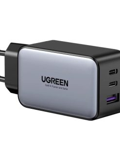شارژر دیواری 65 وات با دو پورت USB-C و یک پورت USB-A یوگرین مدل X553 کد 35042