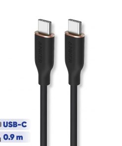 کابل USB-C به USB-C انکر مدل A8552 PowerLine III Flow طول 0.9 متر