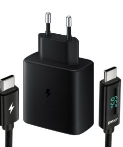 شارژر دیواری 45 وات بوو مدل S25 Ultra به همراه کابل USB-C