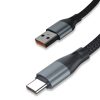 کابل تبدیل USB به USB-C ال او ال مدل FAST CHARGE 6A MAX طول 1 متر