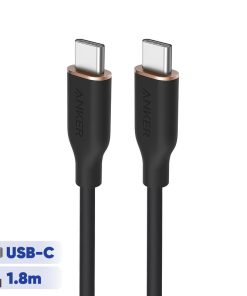 کابل USB-C به USB-C انکر مدل A8553 PowerLine III Flow طول 1.8 متر