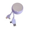 کابل تبدیل USB / USB-C به لایتنینگ / USB-C مدل 65w-4in1 طول 1 متر