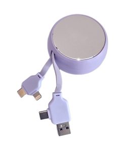 کابل تبدیل USB / USB-C به لایتنینگ / USB-C مدل 65w-4in1 طول 1 متر