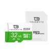 کارت حافظه microSDHC تروبایت مدل 533X-A1-V30 کلاس 10 استاندارد UHS-l U3 سرعت 80MBps ظرفیت 32 گیگابایت به همراه آداپتور SD
