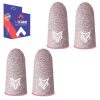 آستین کنترل کننده انگشت میچان مدل finger sleeve بسته 4 عددی