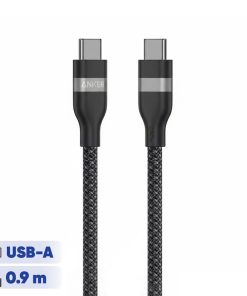 کابل تبدیل USB-C به USB-C انکر مدل A82E2 طول 0.9 متر با توان 240 وات