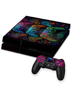 برچسب کنسول بازی پلی استیشن 4 FAT کایمون مدل GAME کد p4f049
