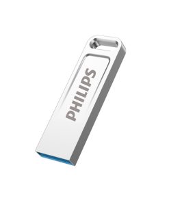 فلش مموری فیلیپس مدل FM21UA-F ظرفیت 32 گیگابایت با رابط USB 2.0، سرعت خواندن 30 مگابایت بر ثانیه، سرعت نوشتن 15 مگابایت بر ثانیه، مقاوم در برابر خش و اثر انگشت، سازگار با ویندوز، مک OS و لینوکس