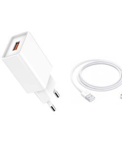شارژر دیواری بیبوشی مدل C43 به همراه کابل لایتنینگ
