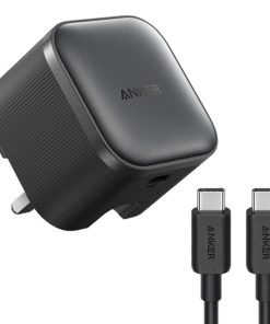 شارژر دیواری 45 وات انکر مدل A2692 به همراه کابل تبدیل USB-C