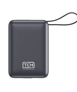 پاوربانک 22.5 وات تی سی اچ مدل Compact 2020 ظرفیت 20000 میلی‌آمپرساعت به همراه 2 عدد کابل USB-C / لایتنینگ