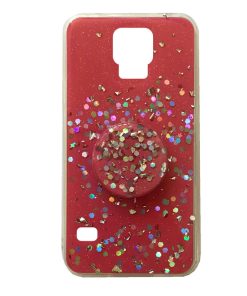 کاور طرح اکلیلی کد S1171 مناسب برای گوشی موبایل سامسونگ Galaxy S5 به همراه پایه نگهدارنده