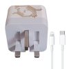 شارژر دیواری 35 وات مدل iph45 به همراه کابل USB-C به لایتنینگ
