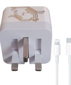 شارژر دیواری 35 وات مدل iph45 به همراه کابل USB-C به لایتنینگ
