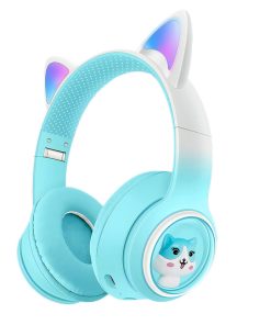 هدفون بیسیم طرح گربه مدل hifi akz51