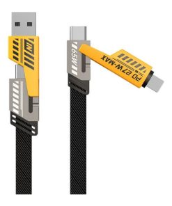 کابل تبدیل USB / USB-C به لایتنینگ / USB-C مدل NOHON 4IN1 FAST طول 1.2 متر